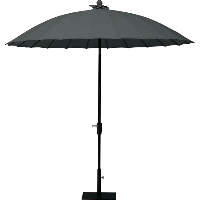 4 Seasons Outdoor Shanghai parasol 300 cm Ø charcoal