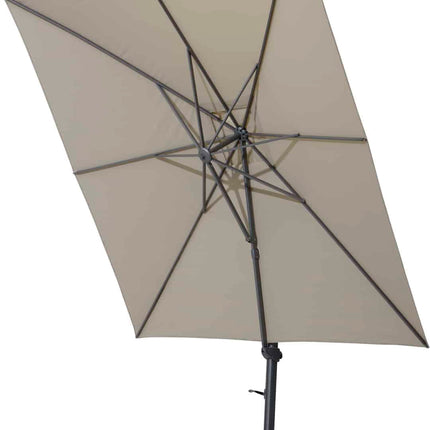 4 Seasons Outdoor Parasol Siesta 300 x 300 cm Taupe