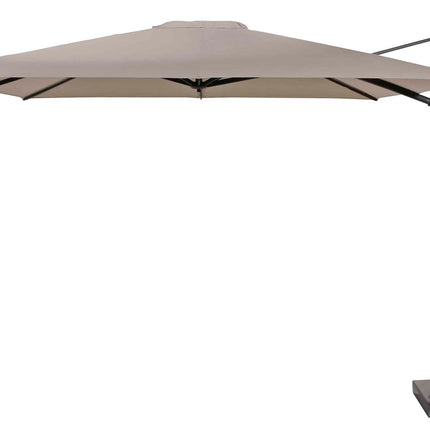 4 Seasons Outdoor Parasol Siesta Premium 300 x 300 cm Taupe