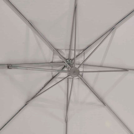 4 Seasons Outdoor Parasol Siesta Premium 300 x 300 cm Taupe