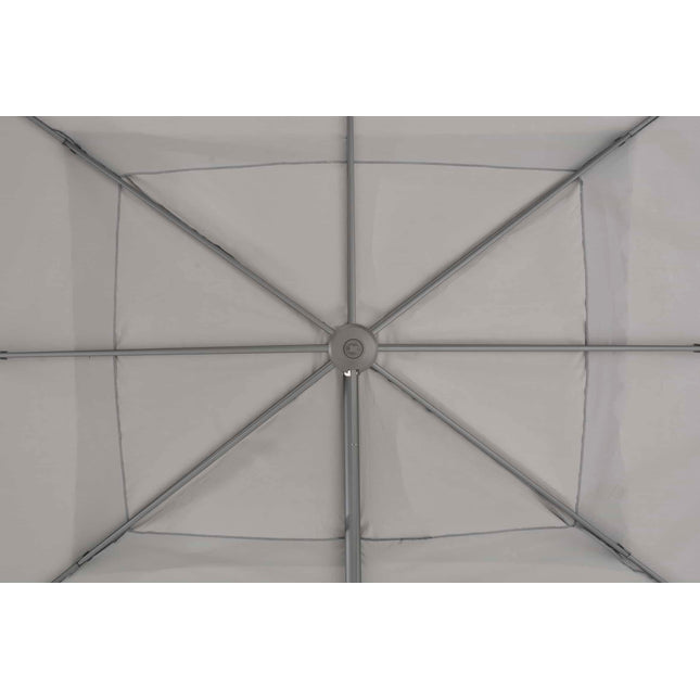 4 Seasons Outdoor Hacienda 300 x 400 cm charcoal wit frame