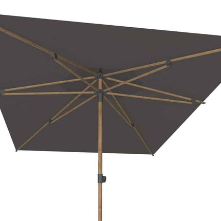 4 Seasons Outdoor Azzurro 200 x 300 cm charcoal houtlook frame