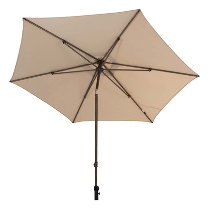 4 Seasons Outdoor Azzurro 300 cm. Ø beach met wenge frame