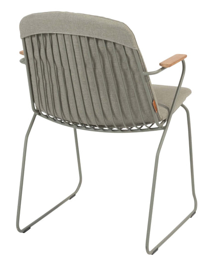 4 Seasons Outdoor Veneto Dining Anthrazit + Geschmack 4SO Liam Teak Tabelle 240 cm