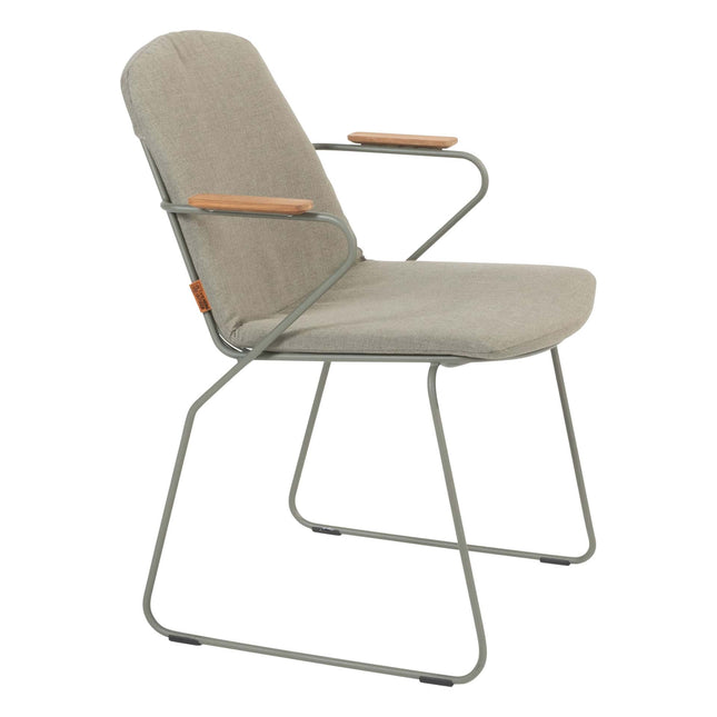 4 Seasons Outdoor Veneto Dining Olive + Geschmack 4SO Liam Teak Tabelle 180 cm