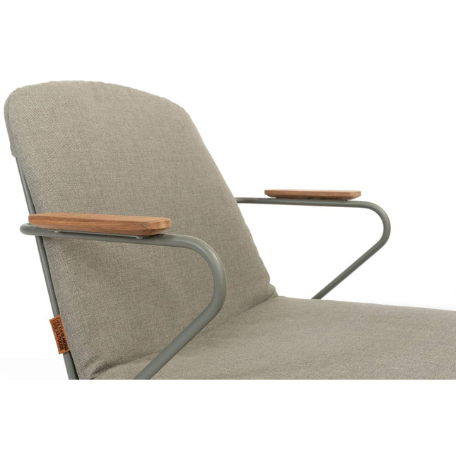 4 Seasons Outdoor Veneto Dining Olive + Taste 4SO Prado Teak Tabelle 160 Ø CM
