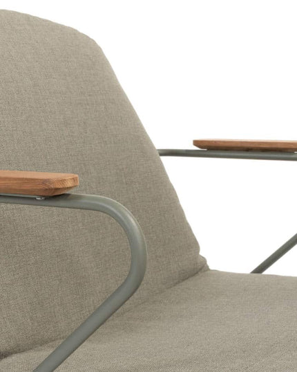 4 Seasons Outdoor Veneto Dining Anthrazit + Geschmack 4SO Liam Teak Tabelle 240 cm