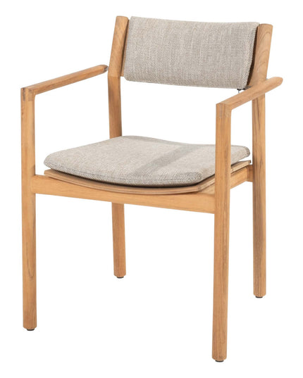 4 Seasons Outdoor Levi Stackbares Essen + Lucas Teaktabelle 240 cm