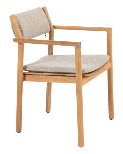 4 Seasons Outdoor Levi Stackbares Essen + Lucas Teaktabelle 240 cm