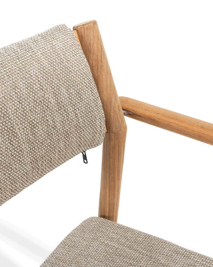 4 Seasons Outdoor Levi Stackbares Essen + Lucas Teaktabelle 240 cm