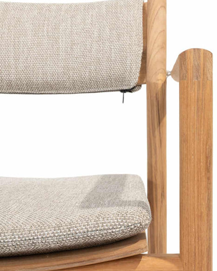 4 Seasons Outdoor Levi Stackbares Essen + Lucas Teaktabelle 240 cm