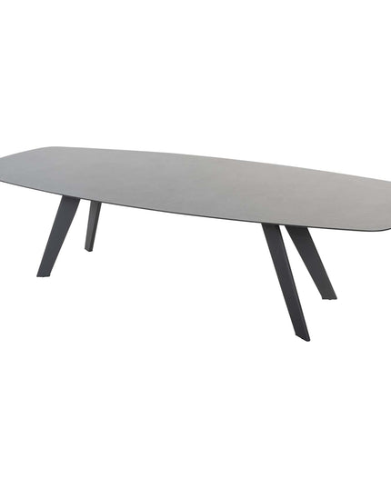 4 Seasons Outdoor Veneto Dining Anthrazit + Montana Tisch HPL Slate Anthrazit 280 cm