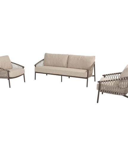 4 Seasons Outdoor Allora loungeset zonder salontafel