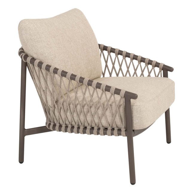 4 Seasons Outdoor Allora lounge stoel incl. 2 kussens