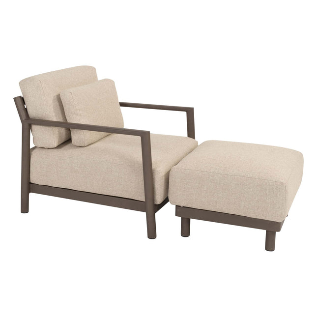 4 Seasons Outdoor Capresi lounge stoel incl. 3 kussens