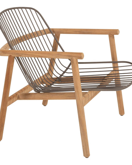 4 Seasons Outdoor Samos Bistro Lounge Set + Finn Coffee Teak Teak 60 Ø CM