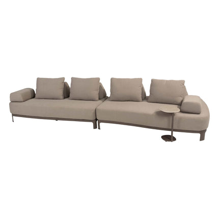 4 Seasons Outdoor Santorini loungebank + Sofie bijzettafel