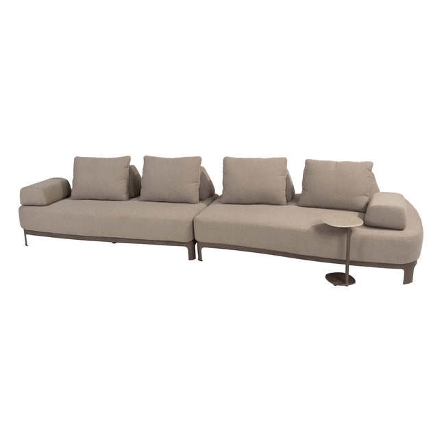 4 Seasons Outdoor Santorini loungebank + Sofie bijzettafel