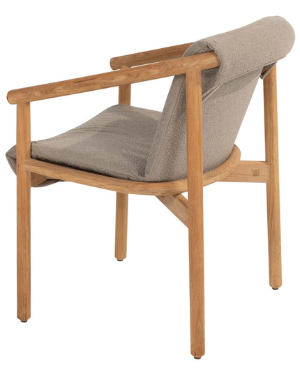 4 Seasons Outdoor Tess dining + Taste 4SO Capri tafel barrel-vorm teak 280 x 110 cm