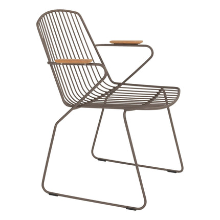 4 Seasons Outdoor Veneto Stapelstuhl terre Edelstahl inkl. Kissen
