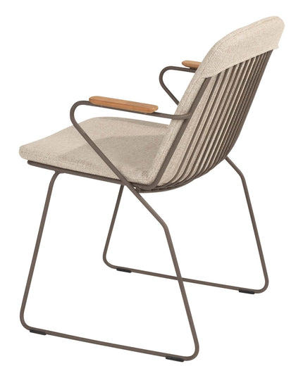 4 Seasons Outdoor Veneto Dining Terre + Geschmack 4SO Prado Teak Tabelle 130 Ø CM