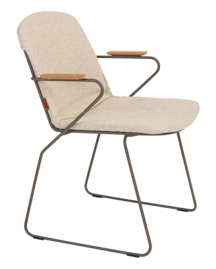 4 Seasons Outdoor Veneto Dining Terre + Geschmack 4SO Prado Teaktisch Oval 240 cm