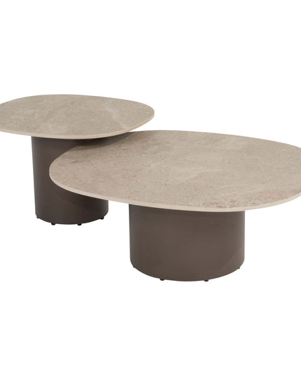 4 Seasons Outdoor Capresi Lounge Set + Sofie -Kaffeetische