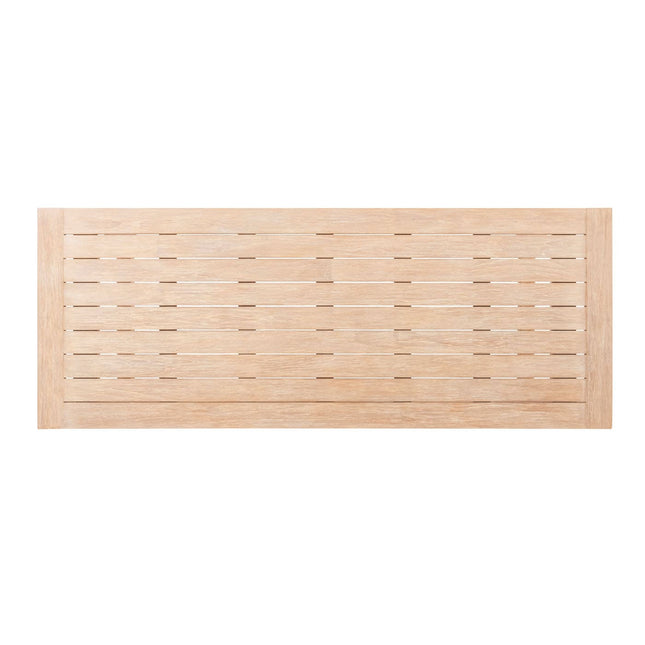 Taste 4SO Noah low dining tafel brushed teak 300 x 100 cm