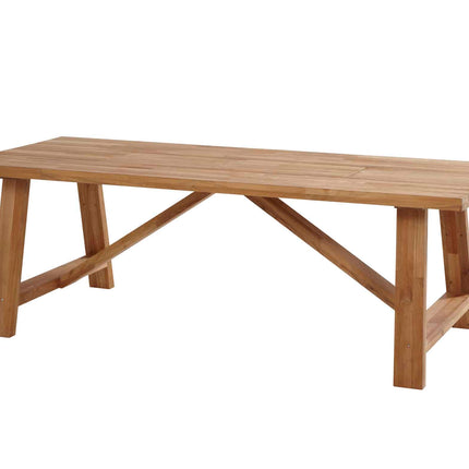 4 Seasons Outdoor Icon teak tafel 300 cm teak onderstel