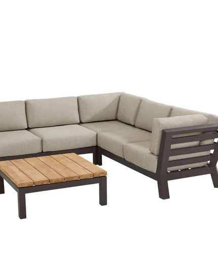 4 Seasons Outdoor Meteoro loungeset + Capitol salontafel 90 x 90 cm