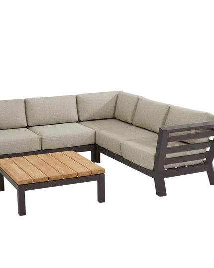 4 Seasons Outdoor Meteoro loungeset + Capitol salontafel 90 x 90 cm