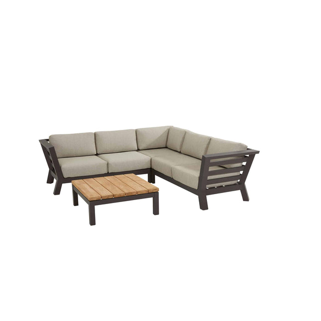4 Seasons Outdoor Meteoro loungeset + Capitol salontafel 90 x 90 cm