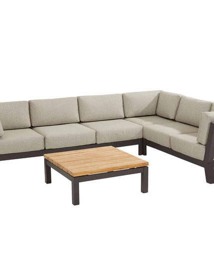 4 Seasons Outdoor Meteoro loungeset + center + Capitol salontafel 90 x 90 cm