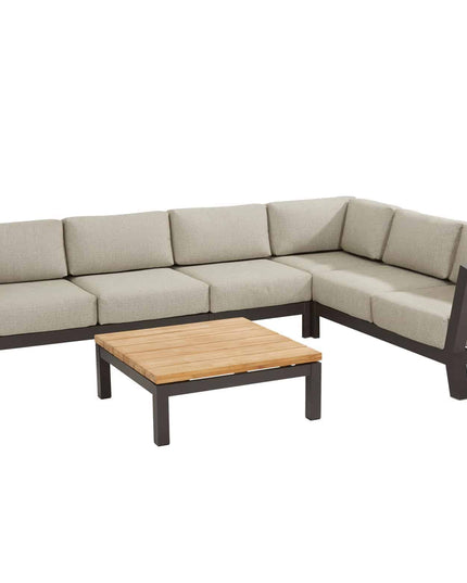 4 Seasons Outdoor Meteoro loungeset + center + Capitol salontafel 90 x 90 cm