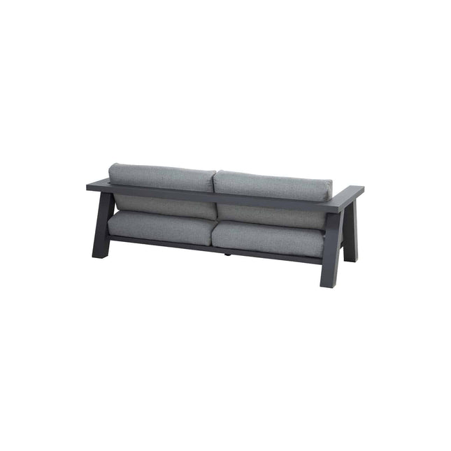 4 Seasons Outdoor Iconic loungeset + Forza hoge salontafel 120 x 70 x 55 cm