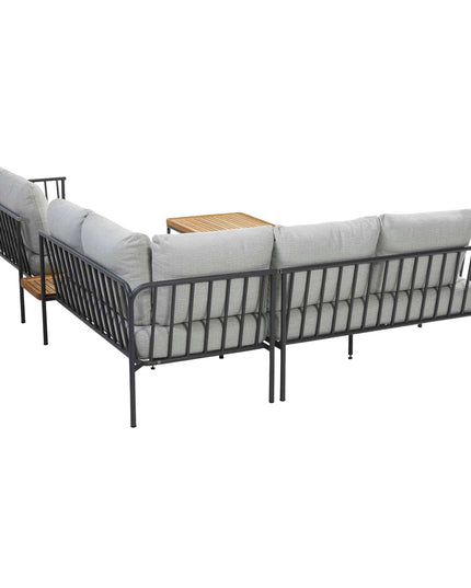 4 Seasons Outdoor Figaro loungeset + tussentafel + salontafel 75 x 75 cm