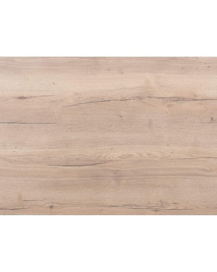 4 Seasons Outdoor Fabrice Essanthrazit + Minerva -Tisch mit HPL Blattholz Look 220 cm
