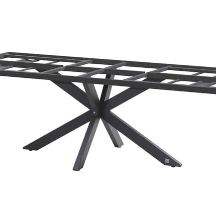 4 Seasons Outdoor Minerva tafel HPL blad slate anthracite 280 cm
