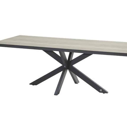 4 Seasons Outdoor Minerva tafel HPL blad wood look 220 cm