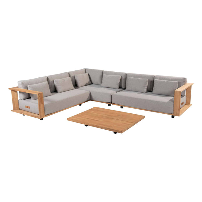 4 Seasons Outdoor Eternity loungeset links + Metropolitan salontafel 120 cm