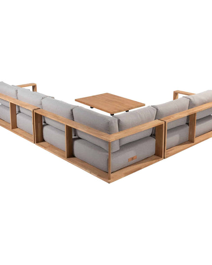 4 Seasons Outdoor Eternity loungeset links + Metropolitan salontafel 120 cm