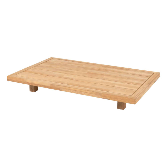 4 Seasons Outdoor Paradiso salontafel teak 130 x 80 x 19 cm.