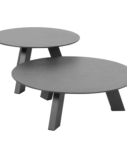 4 Seasons Outdoor Meteoro Lounge Set + Mitte + Kosmische Kaffeetische HPL