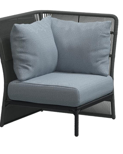 4 Seasons Outdoor Oriënt loungeset + Strada salontafel 73 Ø cm