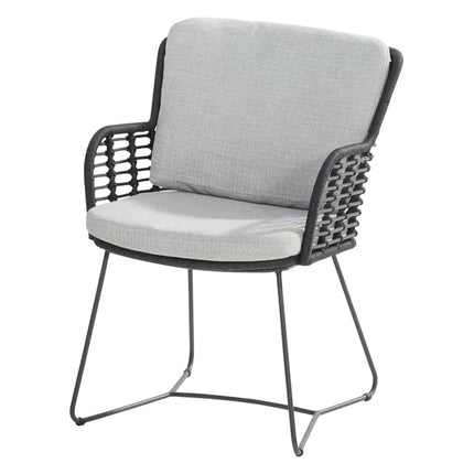 4 Seasons Outdoor Fabrice dining stoel antraciet