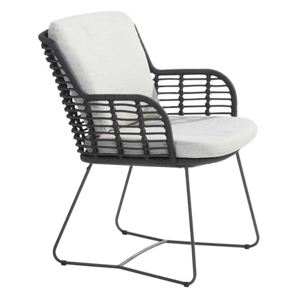 4 Seasons Outdoor Fabrice dining stoel antraciet