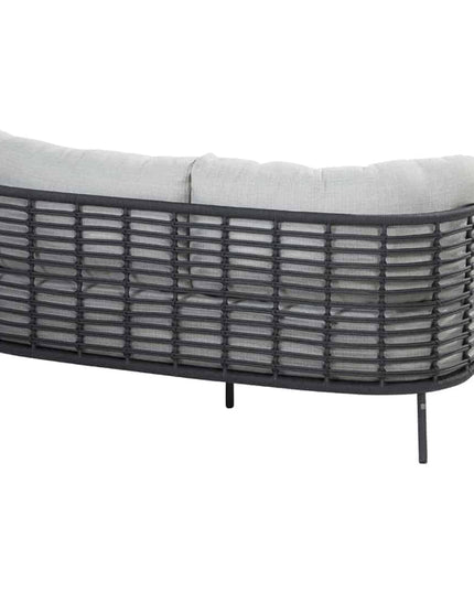 4 Seasons Outdoor Fabrice loungeset + Verdi salontafel 73 Ø cm