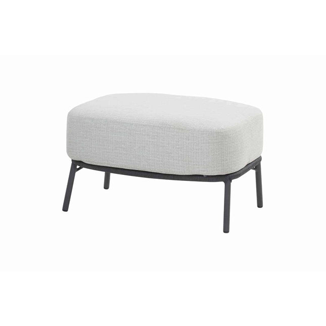 4 Seasons Outdoor Fabrice lounge stoel + voetenbank