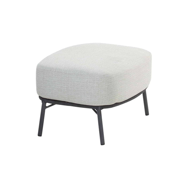4 Seasons Outdoor Fabrice lounge stoel + voetenbank