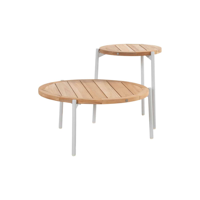 4 Seasons Outdoor Yoga salontafel frost grey 73 cm. Ø